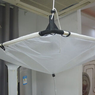 Wing fantasy central air conditioning cleaning water cover ceiling machine cover ceiling machine free of disassembly and washing air conditioner transparent mesh plastic bracket