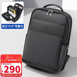 Polo backpack men's business simple men's backpack large capacity 15.6-inch computer bag business trip commuter bag
