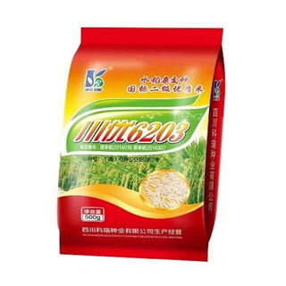 Семена риса chuanyou 6203 семена риса, стабильная урожайность, кущение, сильная устойчивость к болезням и полеганию, ароматный рис, вкусный тайский сорт риса chuanyou 6203 семена риса 2 пакетика