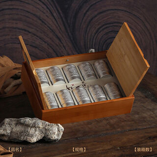 Tin cans, small cans, empty packaging boxes, gift boxes, 6 bubble red and green silver needle boxes, ruyi 10 cans