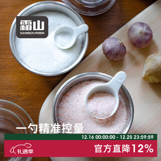 Frost mountain porcelain measuring spoon sugar salt seasoning control spoon baking measuring spoon coffee bean tea measuring mini spoon 5ml dishwasher safe