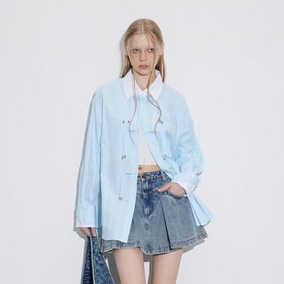 Phorm2026 spring shirt c10551516 sea and sky blue xs