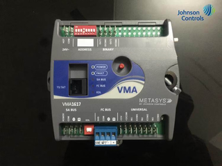 Johnson vav controller ms-vma1617-vma1930-0 bacnet communication ms-vma1632-1 ms-vma1617-1 3ui, 2bo