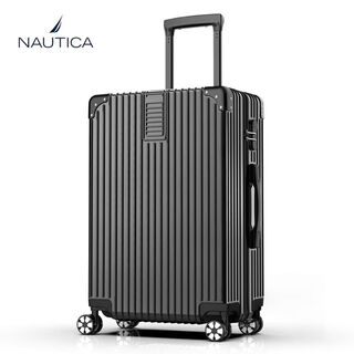 Ye yu trolley case password case leather suitcase aluminum frame men's and women's large-capacity student suitcase brand distinguished black flagship carefully selected zipper 20-inch sf express boarding 41-year-old brand nautica
