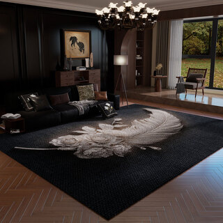 Fantasy french retro carpet living room new light luxury high-end sofa coffee table blanket bedroom bedside blanket large area yuhua 300cmx450cm suitable for large living rooms