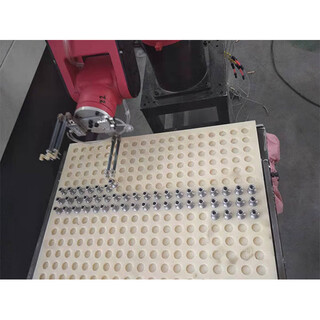 Robotic arm catering fully automatic dumpling skin cutting yogurt making mixing 6-axis programming handling robot customized tooling