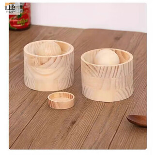 Rop wooden round dumpling rolling device, pressing dumpling skin, dumpling mold, dumpling skin press, rolling pressing skin artifact, dumpling skin press, 2 pieces, rapid prototyping