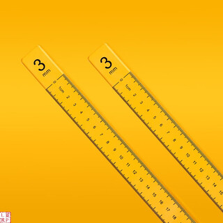 Tuojin rolling scale balance ruler transparent cookie fondant biscuit rolling balancer home baking tool balance balance ruler 2 pack (thickness 3mm)