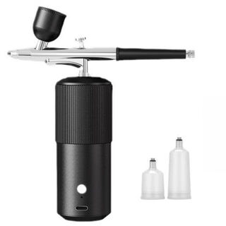 Fantasy colored pink plain cake airbrush airbrush wireless chocolate handheld gun longevity peach color sandblasting machine baking new black simple decoration 78