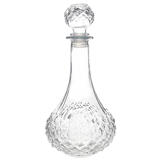 Aoyanlai new product high-looking glass red wine white wine foreign wine wine storage decanter wine dividing wine cold kettle household with lid store manager-long neck drill decanter 750ml