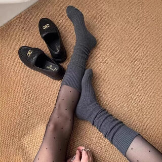 Aoyanlai black silk stockings for early spring, gray, white and black, four colors, 1 pair each