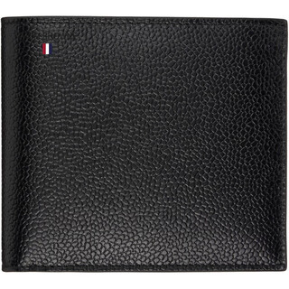 Thom browne light luxury men's black wallet black one size