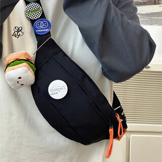 Lohas travel crossbody bag men's shoulder bag new small bag men's carry-on shoulder bag casual waist bag boys chest bag outdoor shoulder bag