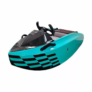 He jiagong single-person kart boat single-person electric kart boat cross-border hot-selling water power surf boat outdoor scenic spot water power green