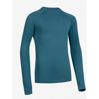 Decathlon (decathlon) decathlon children's quick-drying sports long-sleeved t-shirt autumn training clothes feifei clothes navy blue 125 cm