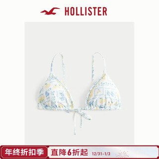 Hollister25 autumn sexy resort style printed bikini swimwear women's 311-5231 white floral (top) xs