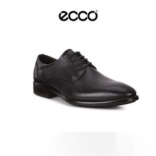 Ecco business formal leather shoes derby shoes for men suitu 512734 01001 black 42 gift for boyfriend