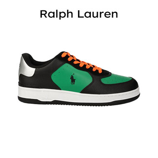Ralph lauren sports shoes casual trendy fashion versatile men's shoes 809923934 003 green and black 42(9)