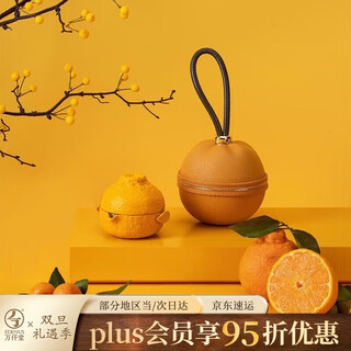 Wanqiantang (edenus) travel tea set, high-end tea set gift, ceramic quick cup, portable fruit tea set, outdoor camping, good luck