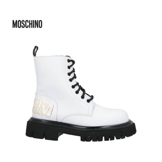 Moschino light luxury women's ankle boots white 20 | 37 eu