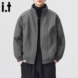 Chocoolate it diseño de empalme chaqueta de algodón para hombre primavera e invierno chaqueta casual americana cálida y resistente al frío al aire libre gris oscuro m recomendado 100jin jin equivale a 0,5 kg -125jin jin equivale a 0,5 kg