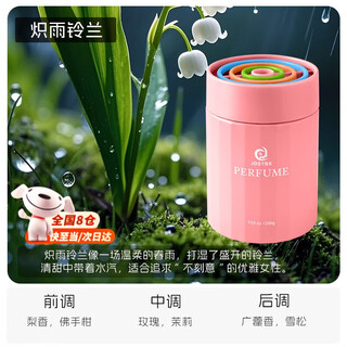 Yuanzu dopamine series macaron four-color car aromatherapy car fragrance long-lasting fragrance purifies the air and removes odors blazing rain lily of the valley