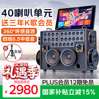 Sansui e93 three-year membership version, home ktv audio set, outdoor karaoke speaker, home video singing audio karaoke all-in-one machine, square dance karaoke machine, musical instrument speaker