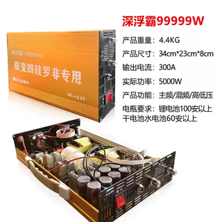 New shenfuba inverter machine head high power 12v24v four silicon luofei multi-frequency electronic boost power converter 99999w24v