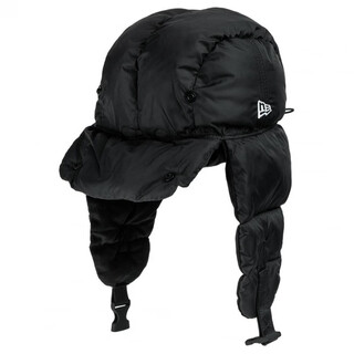 New era brand logo polyamide lei feng hat unisex couple black asian version m