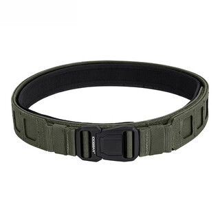 He jiagong leopard 2-inch laser waistband military fans integrated internal and external quick release belt rg ranger green s