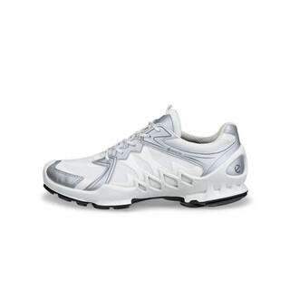 Ecco women's shoes 26 new biom aex series waterproof and breathable women's textile gore-tex sports shoes white/white 35