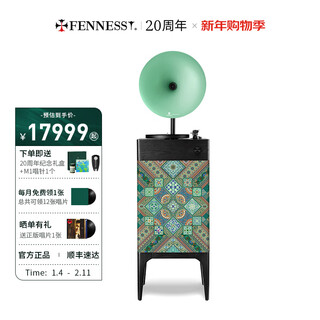 Vannessy donut national library co-branded guanxiang vinyl record player modern hifi gramophone living room bluetooth audio guanxiang