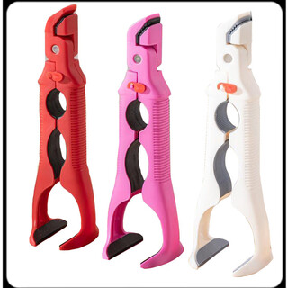 German three-in-one anti-scalding plate and bowl clamp, kitchen microwave anti-scalding and insulated plate lifter clip, 3-pack, mixed color - three-in-one anti-scalding clip (stable, anti-scalding, anti-slip)