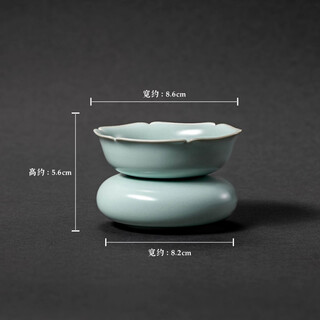 Dongdao ruyao henan kung fu tea set tea filter artifact tea drain separator ruyi tea drain gift box dongdao ruyao ruyi tea drain (tianqing)