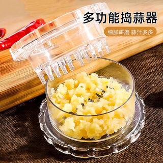 Fantasy garlic mince garlic masher manual garlic blender garlic press garlic press kitchen ginger garlic grinder upgraded grinder 1 pack one second puree gear design