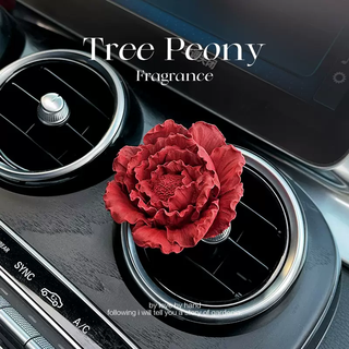 Yusenyi car car aromatherapy car air conditioner air outlet rose fragrance car interior high-end ornaments goddess new car decoration red flowers