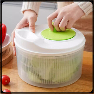 Vegetable dehydrator, vegetable salad dehydrator, vegetable spinner, vegetable washer, vegetable dehydrator, food dehydration basket for household use, multifunctional fruit and vegetable dehydrator