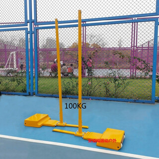 Mobile badminton rack standard court venue competition training badminton column cast iron base badminton rack cast iron base badminton rack 100kg