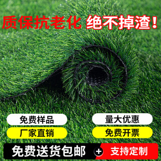 Renowned in jiuzhou, simulated lawn carpet, fake turf bedding, plastic outdoor artificial court, artificial fence, artificial turf, 2 meters wide * 20 meters long, grass height 2 cm