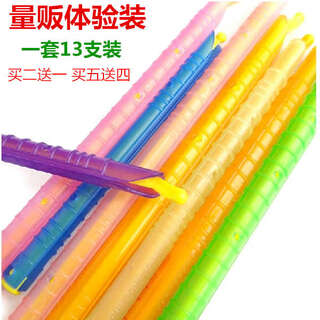 Sanqihu food moisture-proof sealing clip plastic sealing clip snack clip sealing stick clip coffee bag sealing clip sealing storage clip milky white 13 pieces mixed color varies