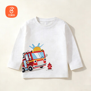 Babyprints children's t-shirt long-sleeved cotton bottoming shirt for boys and girls, spring and autumn tops, soft and versatile autumn clothes bus 110
