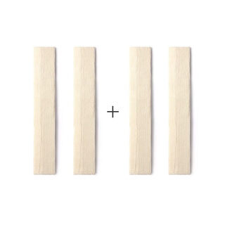 Pami fashionable knitted socks for women in autumn and winter, warm pile leg covers, straight stockings for commuting with shark pants, beige*2 50cm straight style, one size fits all (suitable for sizes 36-39)