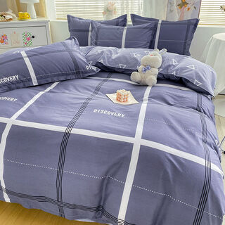 Fantasy quilt cover single piece 150200 student dormitory 15 quilt cover single and double 180200230 fashion style 150x200cm single piece quilt cover double-sided 100 pure cotton