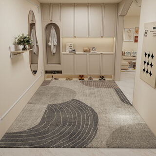 Fantasy light luxury floor mat entry door mat entry carpet home entry mat non-slip living room advanced entrance mat can be cut gusu no. 7 80cmx120cm