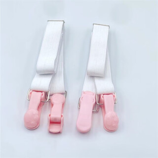 Fantasy anti-kick quilt fixing clip thick quilt cover special seamless needle-free anti-slip anti-run removable children's quilt fixer pink anti-kick quilt 4 clips short style 2 straps 1 meter long