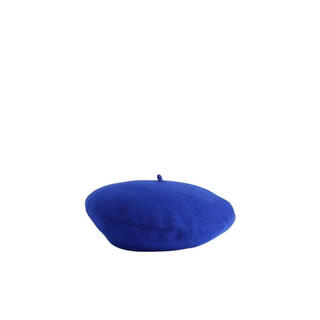 Gucci (gucci) men's hat warm sunshade sapphire blue autumn and winter daily beret casual blue one size | m
