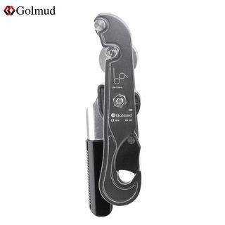 Gorm aluminum alloy safety rope rock climbing descender gm920 high-altitude operation outdoor descending device gm920-black