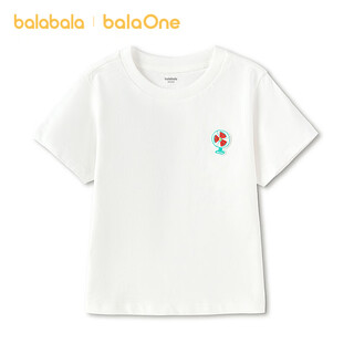 Balaone children's short-sleeved t-shirt for boys and girls 2026 summer solid color casual tops