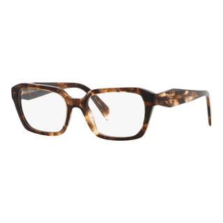 Prada women's glasses frame square acetate pattern full frame daily wear office glasses frame havana/default 07r-1o1 a 54/18/145