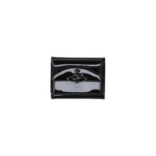 Vivienne westwood queen mother ss26 light luxury women's black wallet black one size